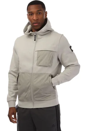 Weekend Offender Heren Daponte Zip-Through Hoodie in