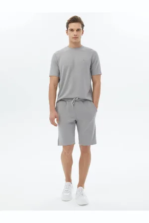 Kip Effen gebreide jogging-fit casual bermuda