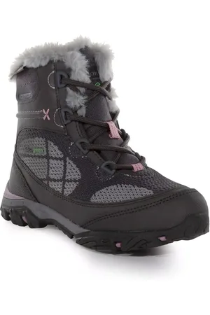 Regatta Hawthorn Evo wandelschoenen voor kinderen/kinderen (Graniet/Fragrant Sering)