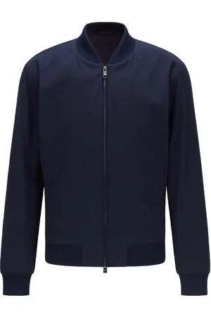 HUGO BOSS Heren Nolwin1 Bomberjack in Donkerblauw