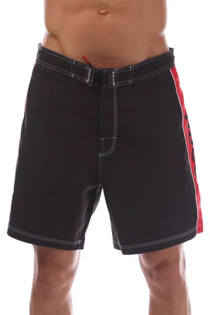 HUGO BOSS Heren Ryde Logo Print Zwemshort in