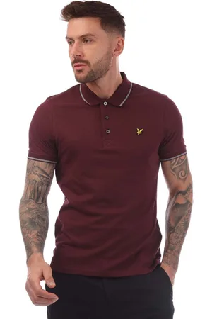 Lyle & Scott Herenpolo Lyle And Scott met punt in Bourgondië