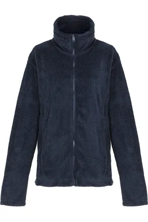 Regatta Dames/Dames Heidy Fluffy Full Zip Fleecejack (Marine)