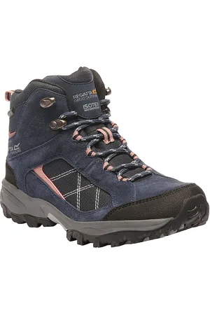 Regatta Grote Buiten Vrouwen/dames Lady Clydebank Waterdichte Wandelschoenen ( /Ash Rose)