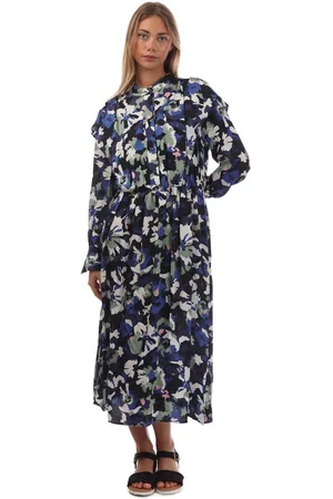 HUGO BOSS Damesjurk Damarena in Floral