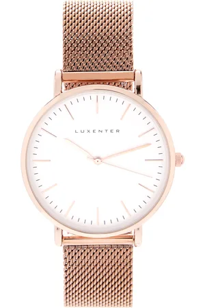 Luxenter Ur, tif, 18K rosaguldbelagt finish