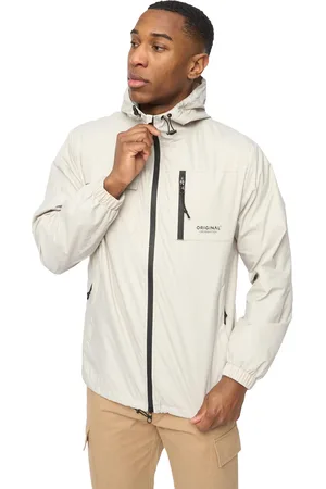 Crosshatch Heren Utilate Jacket (Licht Steen)