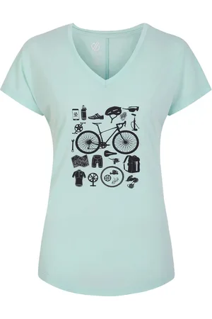 Dare 2B Dames-T-shirt Calm V-hals in