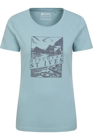 Mountain Warehouse Dames Discover St Ives Geprinte T-shirt