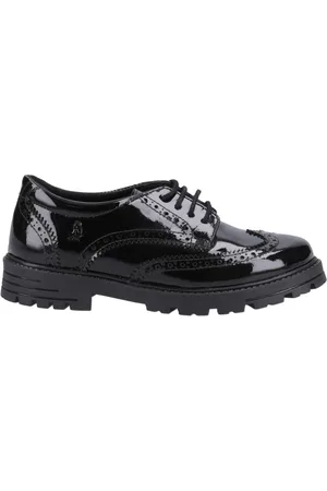 Hush Puppies Maxine Patenten School Schoenen Junior Meisjes