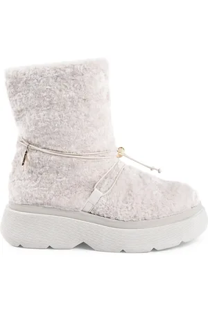 DEE OCLEPPO Dana Teddy - Korte Laars Off White 100