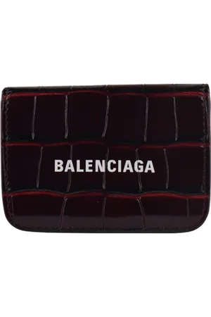 Balenciaga Portemonnee Cash Mini Burgundy