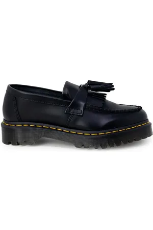 Dr. Martens Dr Martens Dames Zwarte Lederen Instapschoenen in