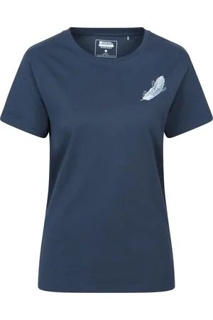 Mountain Warehouse Dames/Dames Relaxed Fit T-shirt (Marine)