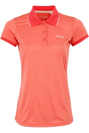 Regatta Dames/dames Remex II Polo Hals T-Shirt (Perzikbloesem)