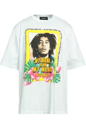 Dsquared2 Skater Fit Home Is In My Head Logo T-shirt