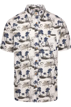 Trespass Heren Frantom Woven Casual Shirt (Off White)