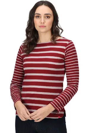 Regatta Dames Farida Katoenen Lange Mouwen Jersey Top