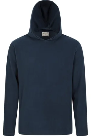 Mountain Warehouse Heren Essentials Fleece Hoodie (Marineblauw)
