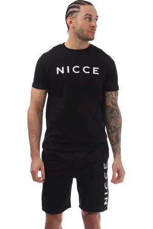 Nicce London Heren Logo Lounge T-shirt en shortset in