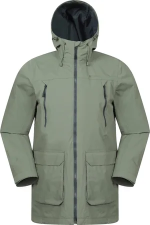 Mountain Warehouse Heren Hastings Lange Waterdichte Jas