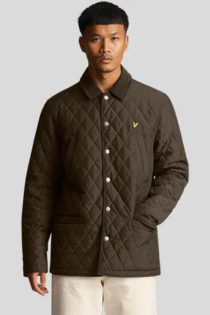Lyle & Scott Gequilted Jas in