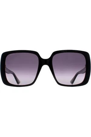 Gucci Vierkante Dames Grijs Verloop GG0632S