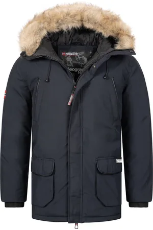 Geographical Norway Winterjas Marineblauw