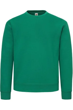 Fruit Of The Loom Unisex Volwassen Supercotton Sweater (College Groen)