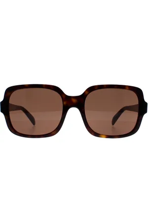 Emporio Armani Vierkante Dames Shiny Havana Donkerbruin EA4195