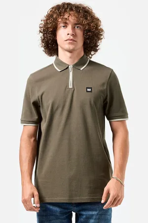 Weekend Offender Heren Shore Poloshirt met rits in