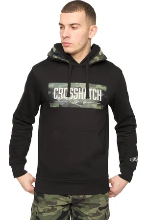 Crosshatch Heren Camtort Hoodie