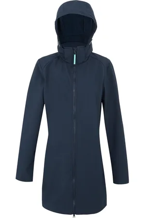 Regatta Dames/Dames Carisbrooke Zachte Shell Jas (Marine/Aruba Blauw)
