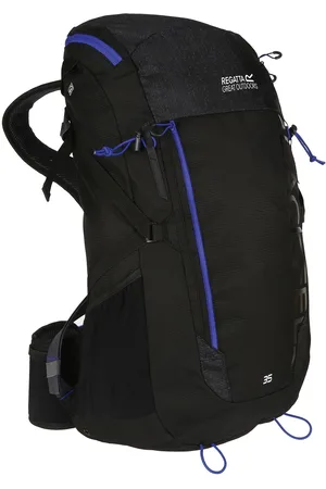Regatta Blackfell III 35L Rugzak (Zwart/Surfblauw)
