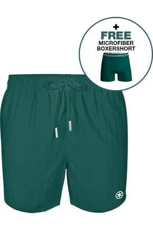 Muchachomalo 1-pack zwembroek + gratis boxershort Green
