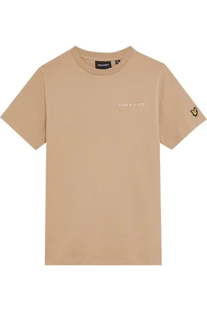 Lyle & Scott Jongens-T-shirt Lyle And Scott Juniors Script Embroidered in