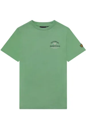 Lyle & Scott Jongens-T-shirt Lyle And Scott Juniors Racquet Club Graphic in