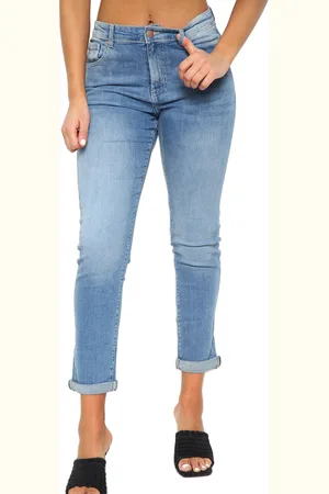 MYT Mom-jeans voor dames in lichte stonewash