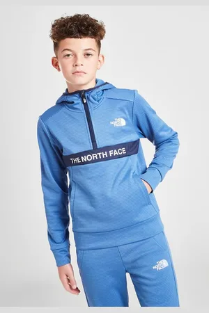 The North Face Amphere Hoodie met 1/4 rits Junior in FDR