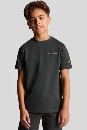 Lyle & Scott Jongens-T-shirt Lyle And Scott Juniors Script Embroidered in