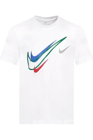 Nike Heren Court Swoosh Logo T-shirt in