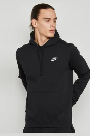 Nike Club pullover hoodie geborduurd logo in