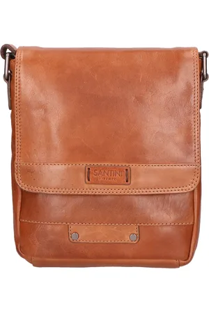 Santini Schoudertas unisex TAN