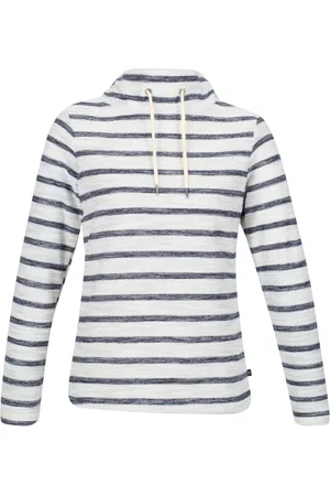 Regatta Dames/dames Hensley Stripe Fleece (Licht Vanille/Navy)