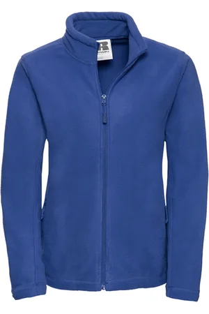 Russell Athletic Russell Dames/Dames Full Zip Outdoor Fleecejack (Helder Koningsblauw)