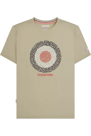 Lambretta Heren SS25 Geometrisch T-shirt