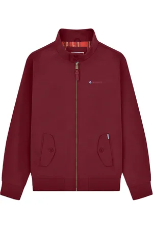 Lambretta Harrington heren douchebestendig jack (Bourgondië)