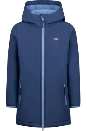 Trespass Meisjes Brennagh Soft Shell Jas (Blauwe toon)