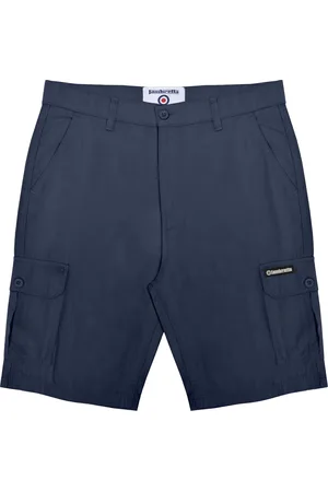Lambretta Heren SS25 Cargo Shorts (Marine)