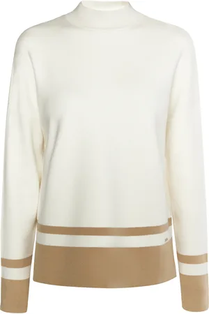 Dreimaster Gebreide trui Dames beige